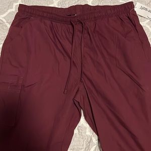 Wine Buttersoft scrub pants size XL. NWT. Never worn.